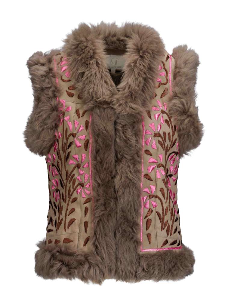 BIBI WAISTCOAT SPRING BLOSSOM