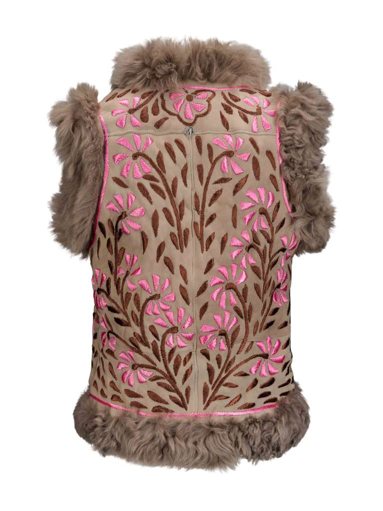 BIBI WAISTCOAT SPRING BLOSSOM