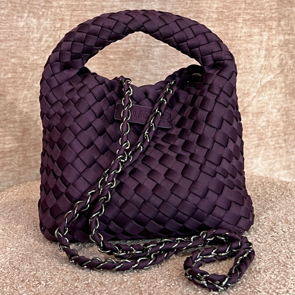 NÈA BRAIDED DARK PLUM MINI
