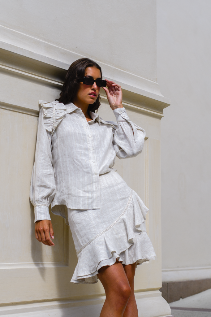 NADIA SHIRT NATURE SAND