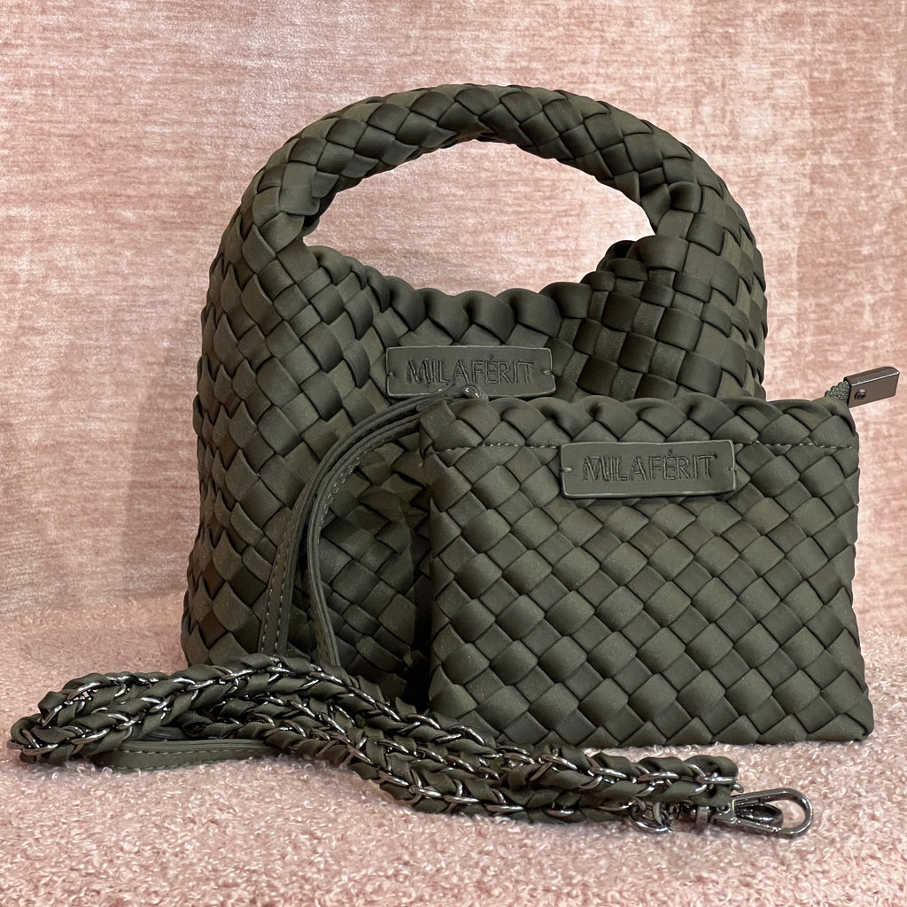 NÈA BRAIDED ARMY MINI